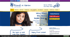 Desktop Screenshot of mindinharrow.org.uk